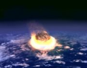 Asteroid strike to Earth
